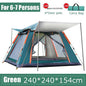 Tent Outdoor Full Automatic Speed Opening Beach Camping Tent Rainproof Multi-person Camping